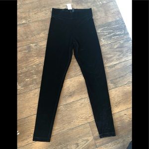 Lou and grey velvet leggings